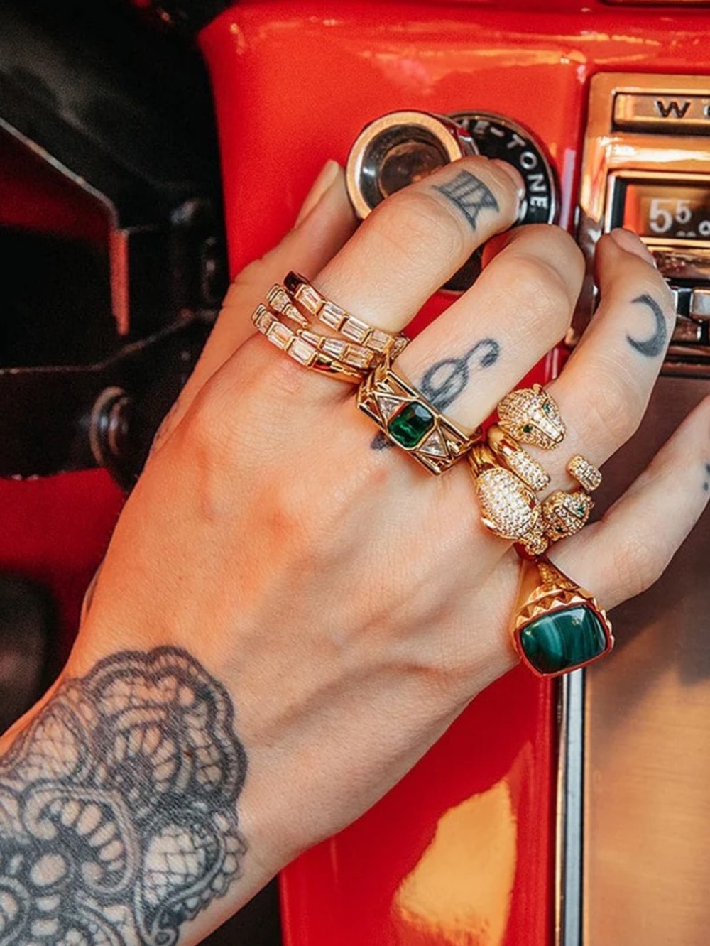 Erin Fader THE JAGUAR RING - Sz 7 - New in Original Box - Sold Out